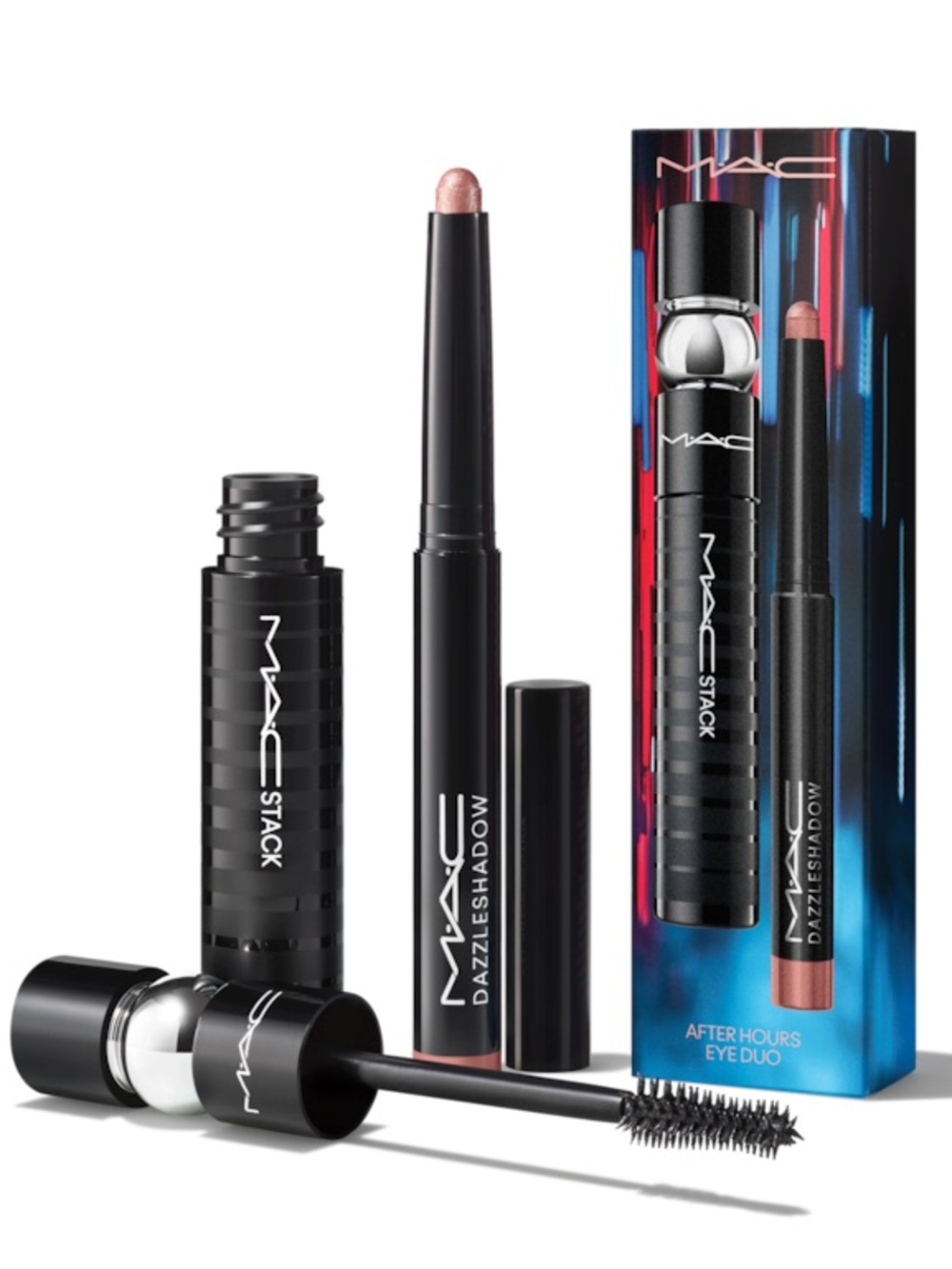 MAC After Hours Eye Duo Limited-edition Eye Set,Eye Shadow Stick/Mascara NEW GWP